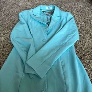 Tiffany Blue Saint Genies Blazer Dress